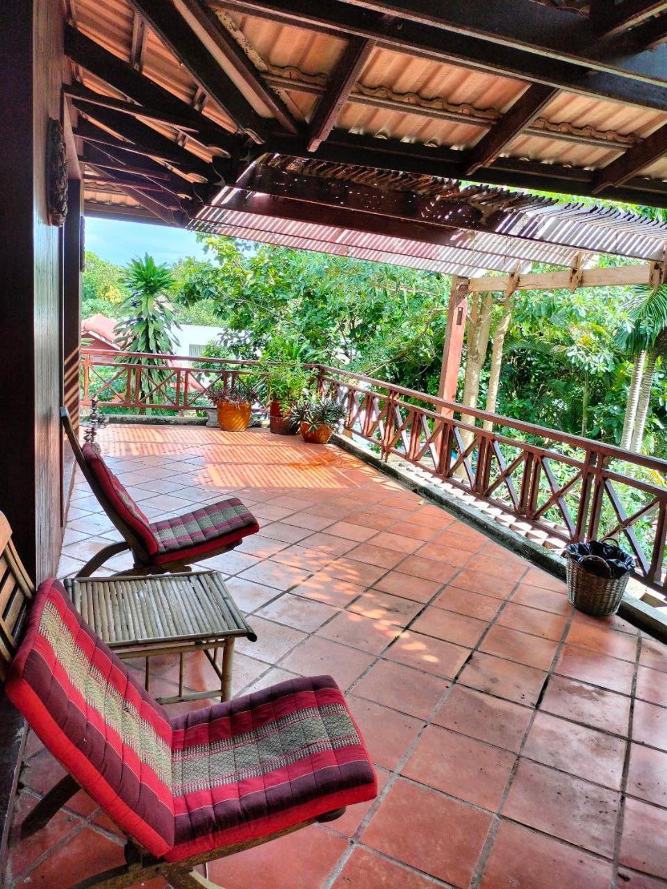 Ferienwohnung Jungle House Kep Exterior foto